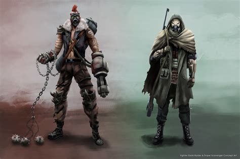 ArtStation - Dystopian World Character Concept