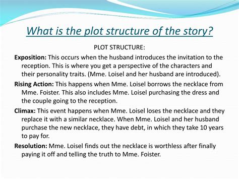 PPT - The Necklace By: Guy de Maupassant PowerPoint Presentation, free download - ID:2444535