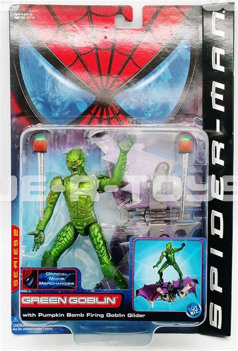 Marvel's Spider-Man Green Goblin Action Figure Series 2 Toy Biz 2002 #43712 NRFP - Walmart.com