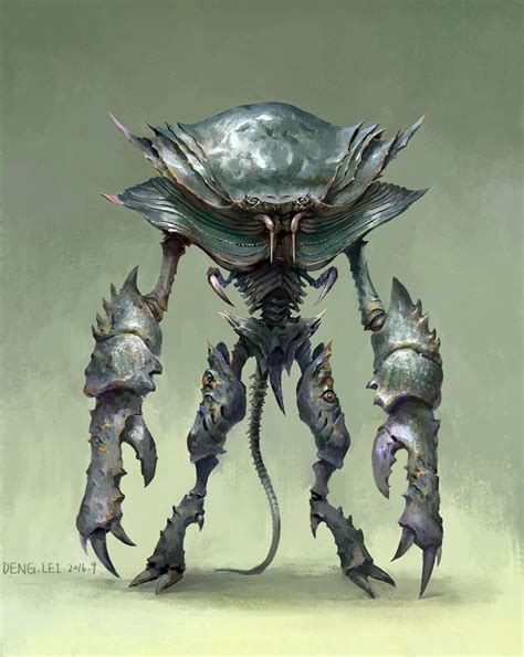 crab, deng lei on ArtStation at https://www.artstation.com/artwork ...