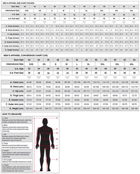 Alpinestars Size Guide