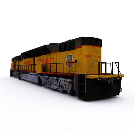 EMD DDA40X Model 3D - TurboSquid 1388977