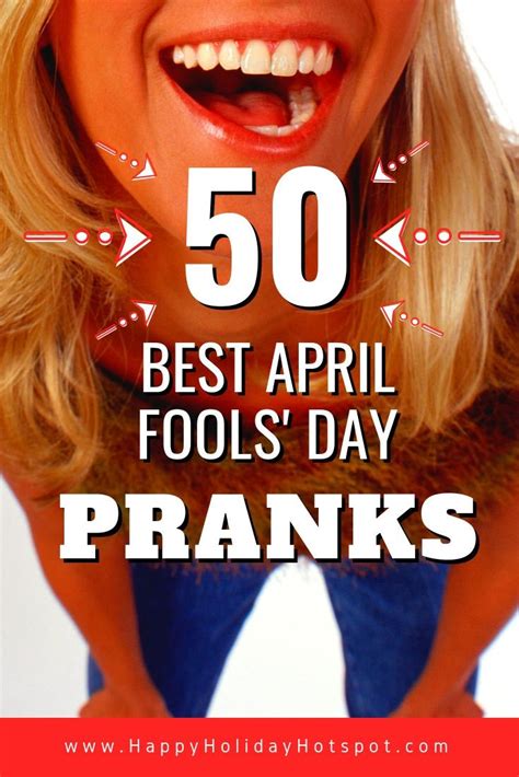 50 BEST APRIL FOOLS DAY PRANKS - April Fools is right around the corner, that time when we make ...