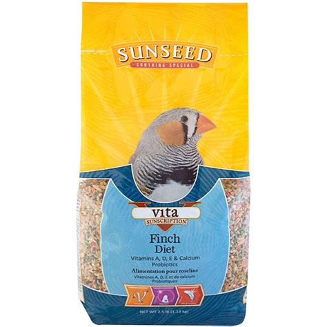 Sunseed® Vita Sunscription® Finch Diet Birds Food 2.5 Lbs - Walmart.com ...