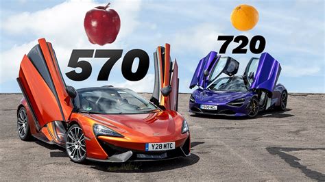 McLaren 720S v 570S Quirk Comparison - YouTube