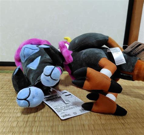 Pokemon Ogerpon Okidogi Munkidori Fezandipiti Plush Stuffed Toy | eBay