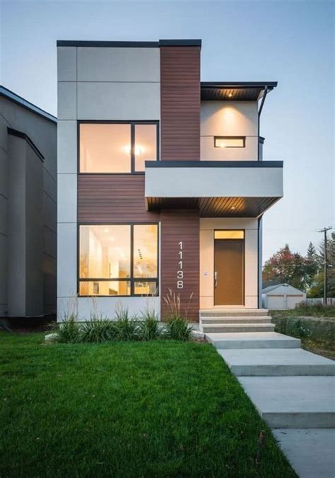 34 Nice Tiny House Design Ideas | Facade house, Minimalist house design