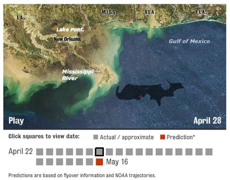 6 Interactive Maps of the Gulf Coast Oil Spill | nuCloud