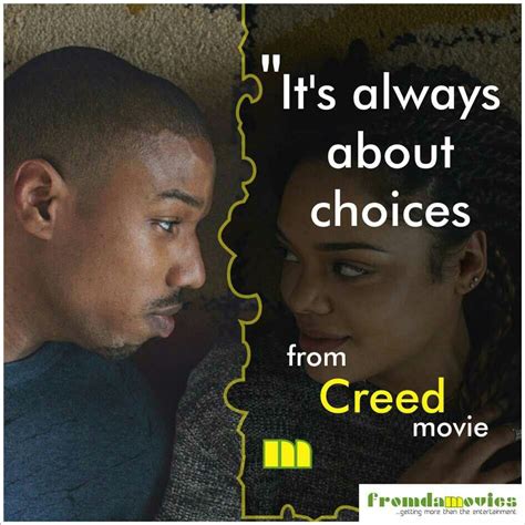 Wise words from 'Creed' movie. #fromdamovies #motivationalquotes # ...