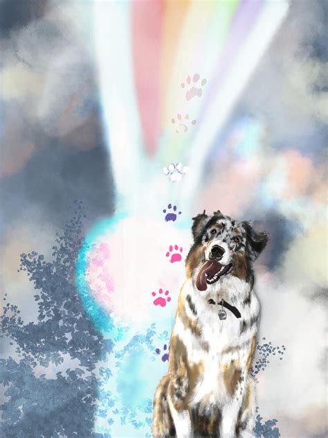 All dogs go to heaven Digital Art by Kristin Mccord | Fine Art America