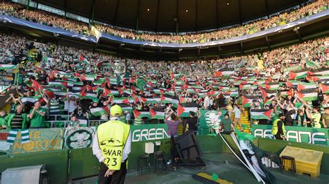 Celtic could face action from UEFA over Palestine flag display | Football News | Sky Sports