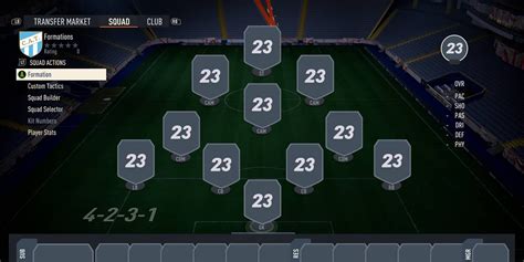 Best Pro Club Formations To Use in FIFA 23