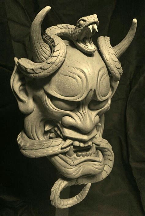 250+ Hannya Mask Tattoo Designs With Meaning (2020) Japanese Oni Demon ...