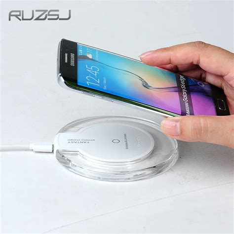 Qi Wireless Charger Charging Pad Original for SAMSUNG GALAXY S6 S6 Edge S6 Edge+ Plus S7 S7Edge ...