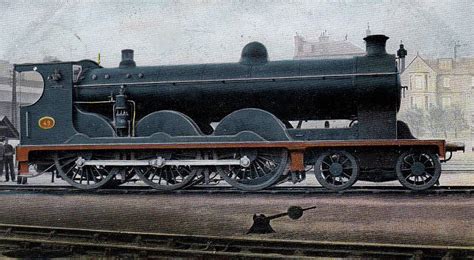 No 49. A McIntosh 49 Class 4-6-0 Express Engine, possibly at St. Rollox ...