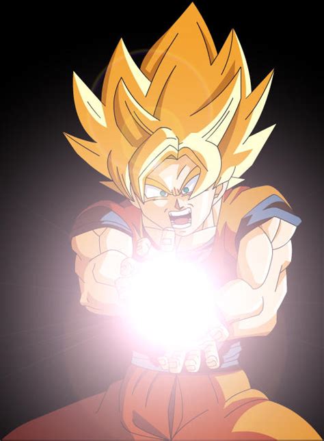 Goku - Kamehameha Wave by Majin-Ryan on DeviantArt