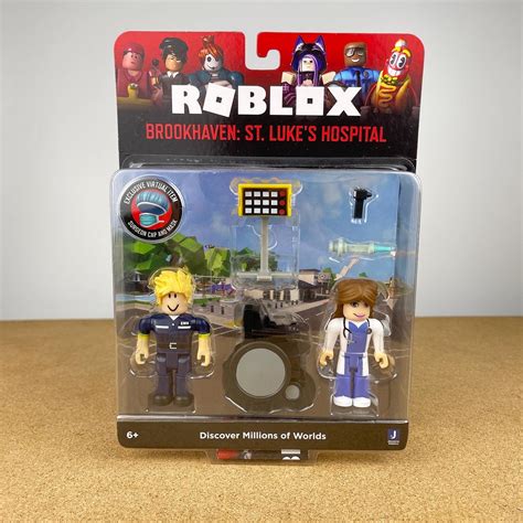 Roblox Brookhaven Lukes Hospital Action Figure 2-Pack Jazwares ToyWiz | lupon.gov.ph