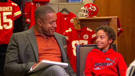 Watch Craig Melvin's Son Help Him Interview Patrick Mahomes About ...