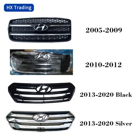 Hyundai Santa Fe Grille/2005-2020 Model 2nd to 3rd Generation/Front ...