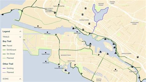 Bay Trail Interactive Map: Now Easier to Use | Metropolitan ...