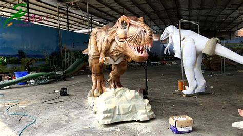 Lifelike Animatronic Mechanical Realistic Dinosaur For Outdoor Playground - Buy Animatronic ...