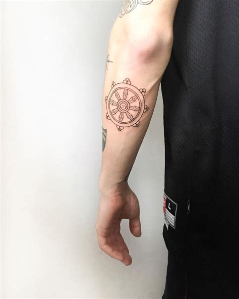 Tattoo Art в Instagram: «Dharma wheel ☸️ #tattoo #ink #buddhism #dharma #dharmawheel # ...