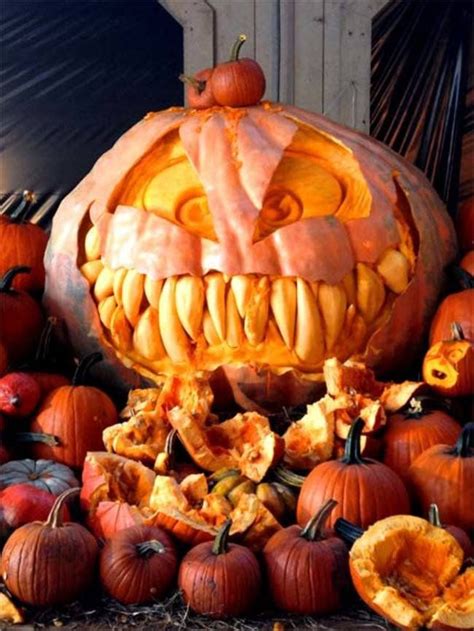 Halloween: 40 citrouilles comme vous n'en avez jamais vu ! | Sculptures ...