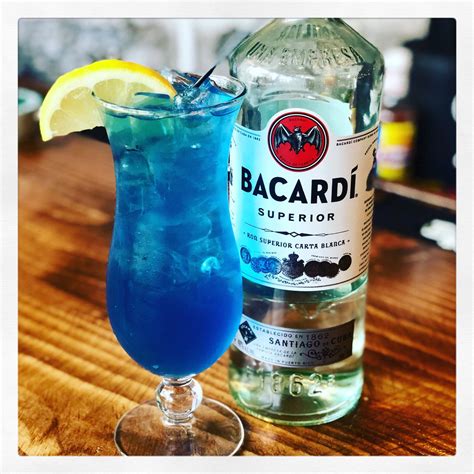 blue hurricane drink bacardi