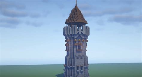 15 Best Minecraft Tower Blueprints To Try in 2023