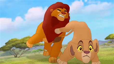 Image - Kiara-shove.png | The Lion Guard Wiki | FANDOM powered by Wikia