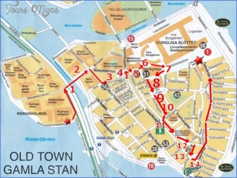 Stockholm Map Tourist Attractions - ToursMaps.com