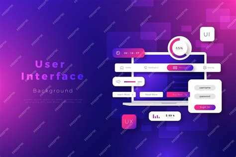 Free Vector | Gradient ui/ux background