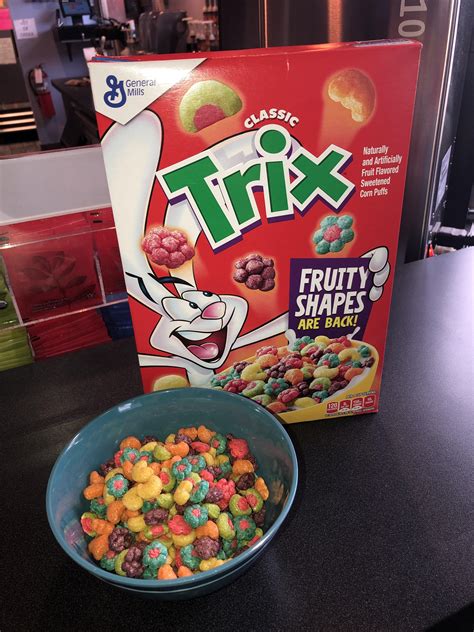 Trix cereal finally brought back shapes! : r/nostalgia