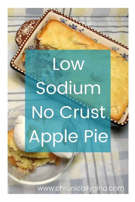 Awesome Low Sodium Apple Pie Recipe | Heart healthy recipes low sodium, Low sodium recipes heart ...