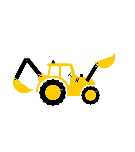 Excavator SVG, Excavator Clipart, Vector Digital File, Excavator TSHIRT - Etsy Australia