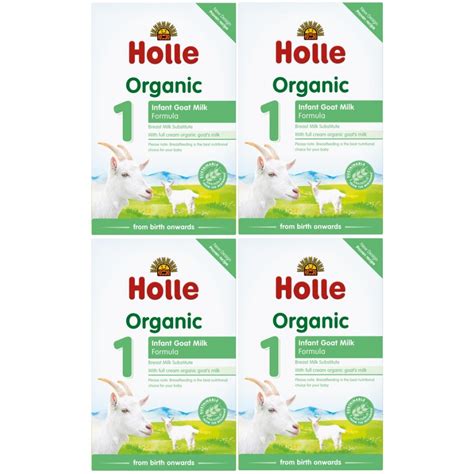 Holle - Organic Infant Goat Milk # 1 (400g) - 4 boxes - BabyOnline