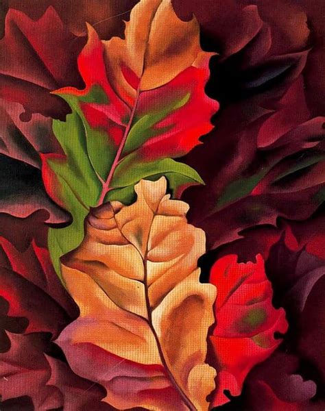 Autumn Leaves, Lake George, 1924 by Georgia O'Keeffe