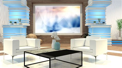 rethought Ellen show set design on Behance | Tv set design, Set design ...