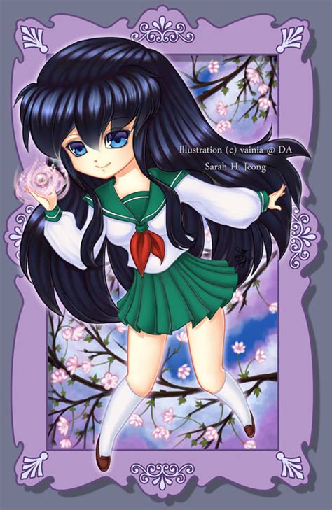 Kagome and the Shikon Jewel by vainia on DeviantArt