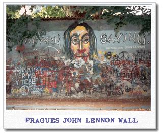 The Prague John Lennon Wall – Tripandom – the random travel blog