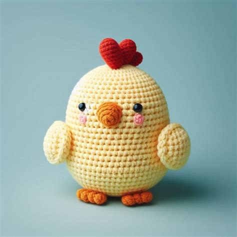 Crochet Chicken Amigurumi Idea - The Amigurumi