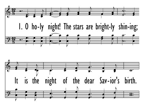 O Holy Night Christmas Sheet Music