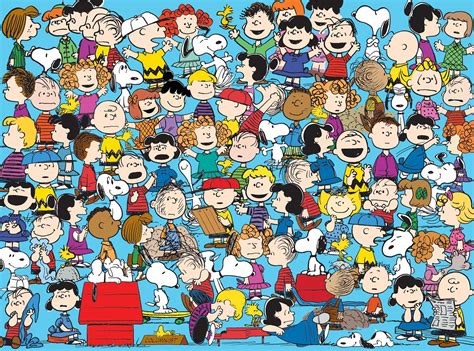 Cast of Characters - Peanuts, 1000 Pieces, RoseArt | Puzzle Warehouse