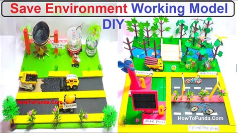 save environment working model | inspire science project | diy ...