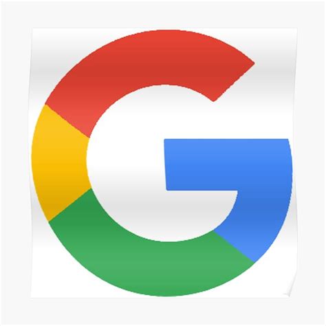 "GOOGLE LOGO" Poster for Sale by sahinartdesign | Redbubble