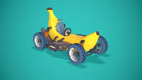 ArtStation - バナナカー Banana car :)