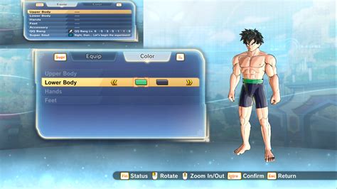 Colorable CAC Default Outfits – Xenoverse Mods