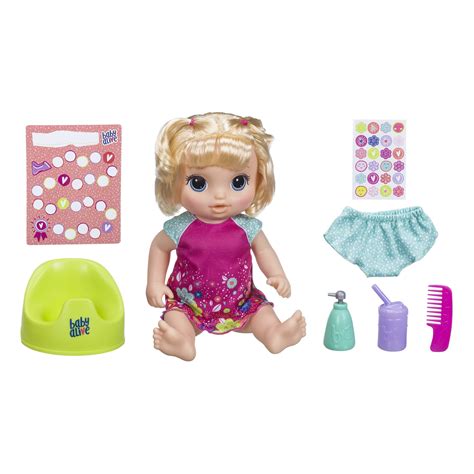 Baby Alive Potty Dance Talking Baby Doll, Blonde Hair - Walmart.com