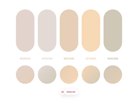 Dopely Colors #83 | Color palette design, Flat color palette, Pantone color palettes