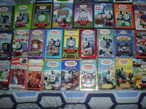 All My Thomas Tank Engine VHS DVD Collection by NWeezyBlueStars23 on DeviantArt